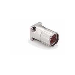 Connecteur femelle M23, 5 pol.,  IP67, 30A, blindé